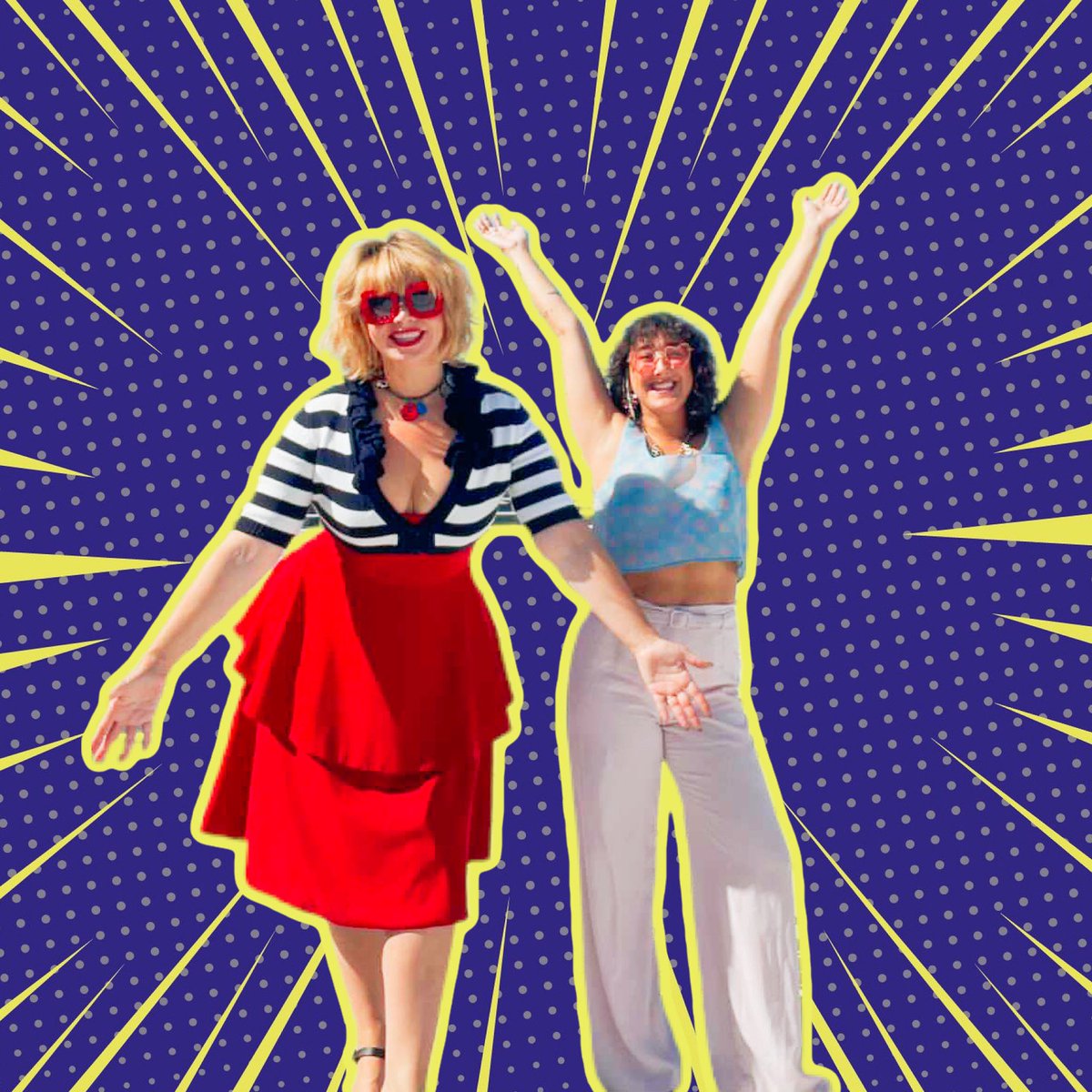 Spent our Sunday dishing about our wild web3 journey for the upcoming ‘Now I Know My NFTs - A Not-So-Scary Guide to Web3 For Creatives’ summit 🤟

Video coming soon…

For now, here’s a classic pic of us troublemakers 🤌