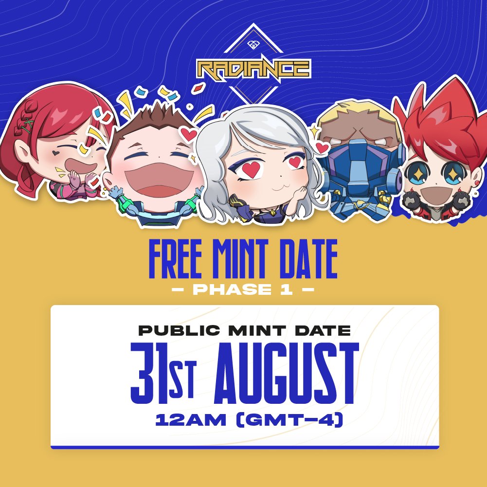 EXEVerseIO's tweet photo. The Journey into the EXEVerse Metaverse Begins with EXE Radiance!

Featuring real-life utility tied to EXEVerse Shop, EXE Radiance #FREEMINT collection is officially MINTING:

👉31st August 2022 : 12:00AM (GMT-4)👈

♥️🔁 Spread the joy to your frens &amp; fam!

#NFT #NFTProject #NFTs https://t.co/pf0tAzGil2