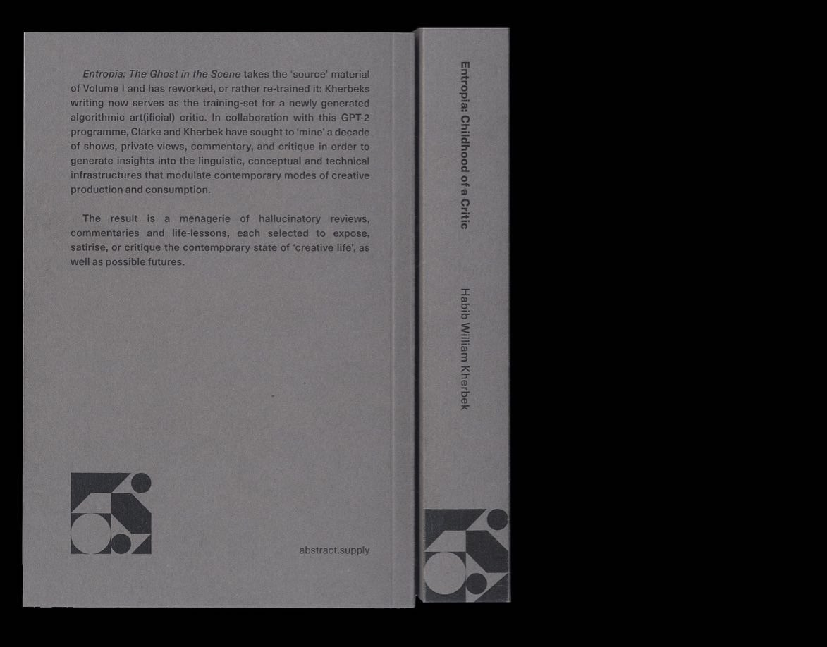 abstsupply's tweet photo. …if you’re curious, read more about the ideas above in the twin volume Entropia, available to purchase online at https://t.co/x2ZgPnhFU6 AND if you’re in Berlin this week, come to TV Bar this Thursday to hear the author(s) discuss this work https://t.co/VWQ54pVuJt ✨ https://t.co/1npIYzZPcs