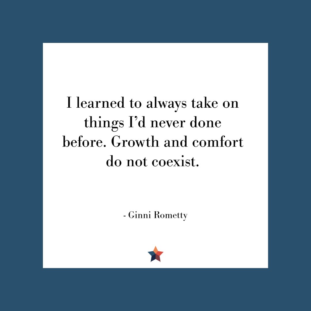 TxBarPractice's tweet photo. On this #MotivationalMonday, we are posting a quote by former CEO of IBM, Ginni Rometty. Visit the Law Practice Management website to learn about taking your practice to the next level. https://t.co/HKHuSdiBcS #TexasBarPractice #LawPracticeManagment #PracticeWell https://t.co/4JU7dExmmy