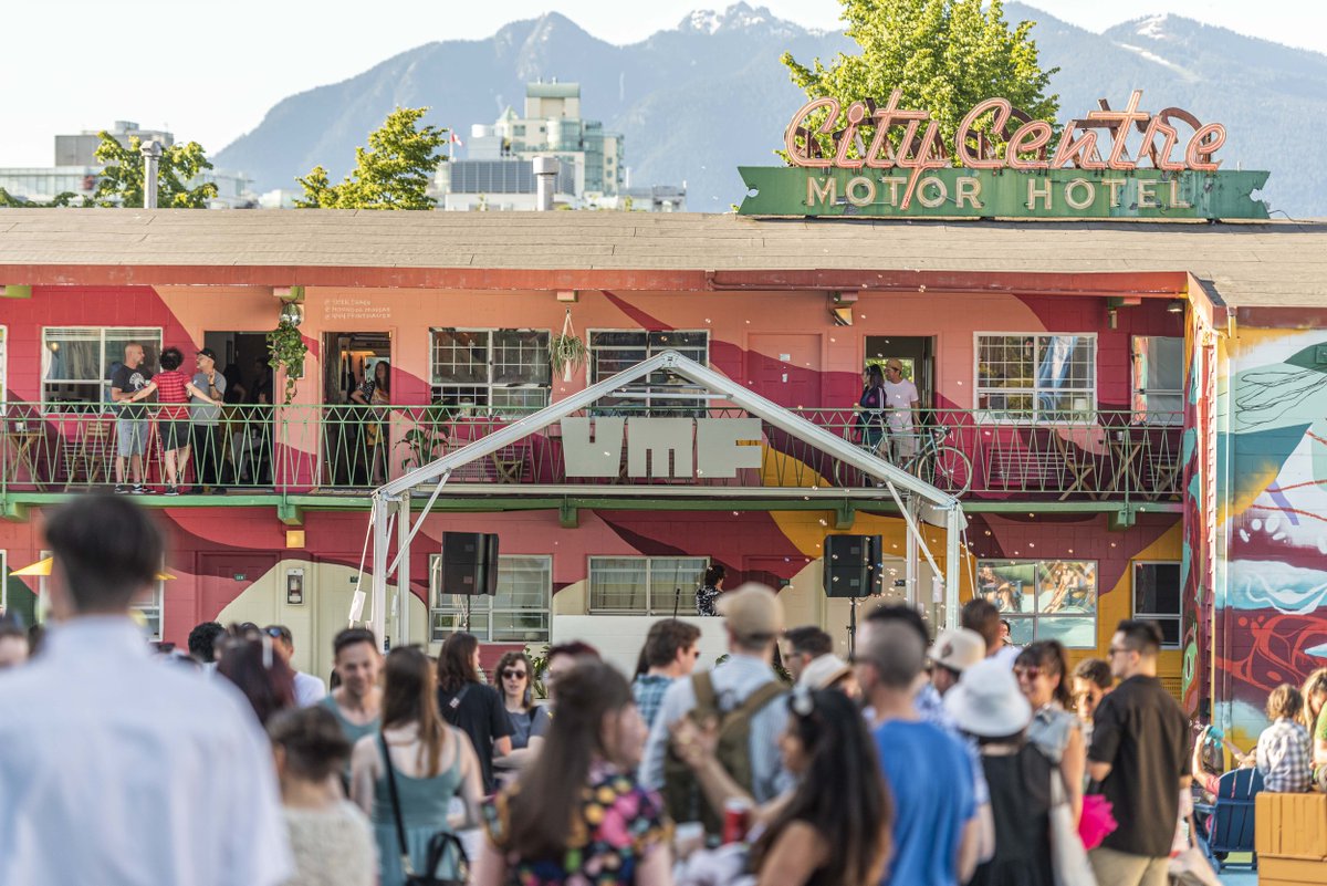 nicolawealth's tweet photo. We are thrilled to have had the opportunity to turn the notoriously bleak City Centre Motor Hotel in Vancouver into an artist lodge, providing 75 artists with new studios and hosting the @vanmuralfest the last few weeks!

Below are a few photos from the festival in Vancouver. https://t.co/sSMEngtJgk