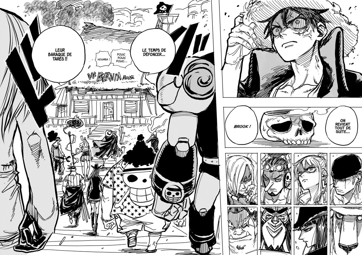 Jero_CJD's tweet photo. C'est Usopp qui va bruler leur drapeau cette fois-ci. https://t.co/gfQvJyIiXF
