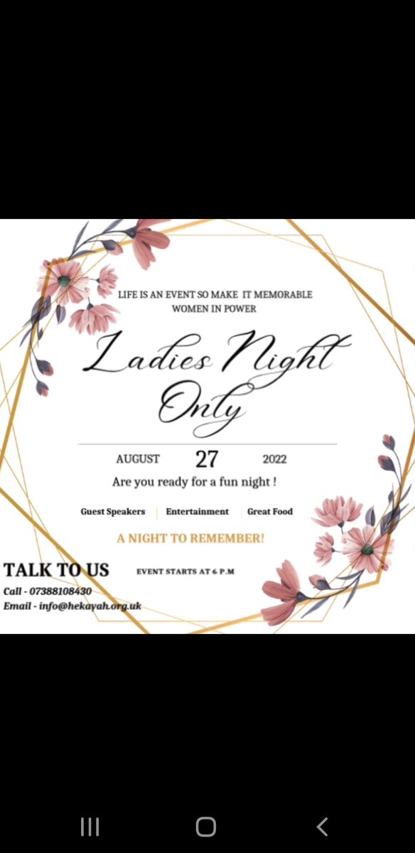 Get Your ticket 
-<a href="/DjQadz/">Qadar Adde</a> 
-Guest speakers <a href="/suadduale/">Dr Suad Duale</a> and Dr Faiza Musa
-Food
-Happiness Event Hall
♡♡♡And many more surprises!
eventbrite.co.uk/e/women-in-pow…
#mentalhealth #somaliwomeninbusiness
#womeninpower #womenempowerment #birmingham