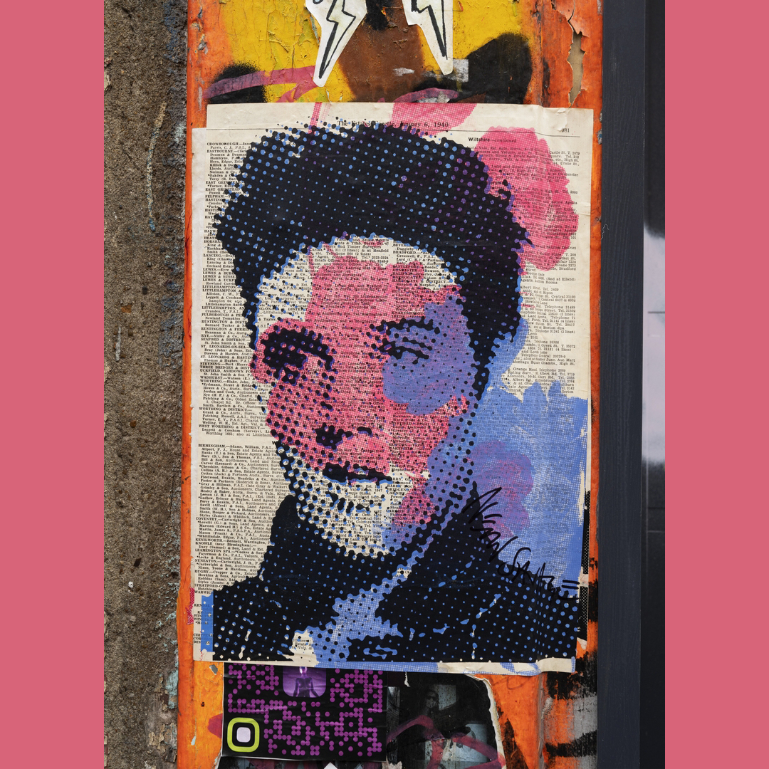 I Can't Help Falling In Love with <a href="/NeonSavageArt/">Neon Savage</a>'s #ElvisPresley screenprint street art in #Shoreditch