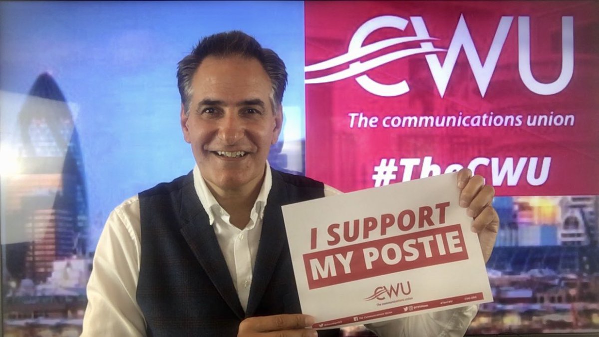 Support for striking workers from friends, families &amp; communities really means the world

Please show your Postie you're backing them &amp; the <a href="/CWUnews/">CWU</a> in their fight for a fair pay raise by putting this poster in your window ❤️

PDF to print here: cwu.org/wp-content/upl…