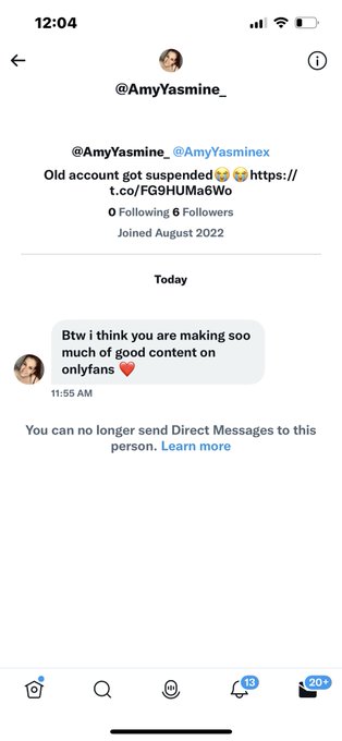 I&rsquo;ve received this *exact* message from like 30+ accounts. Most have a bio claiming to have been sussed