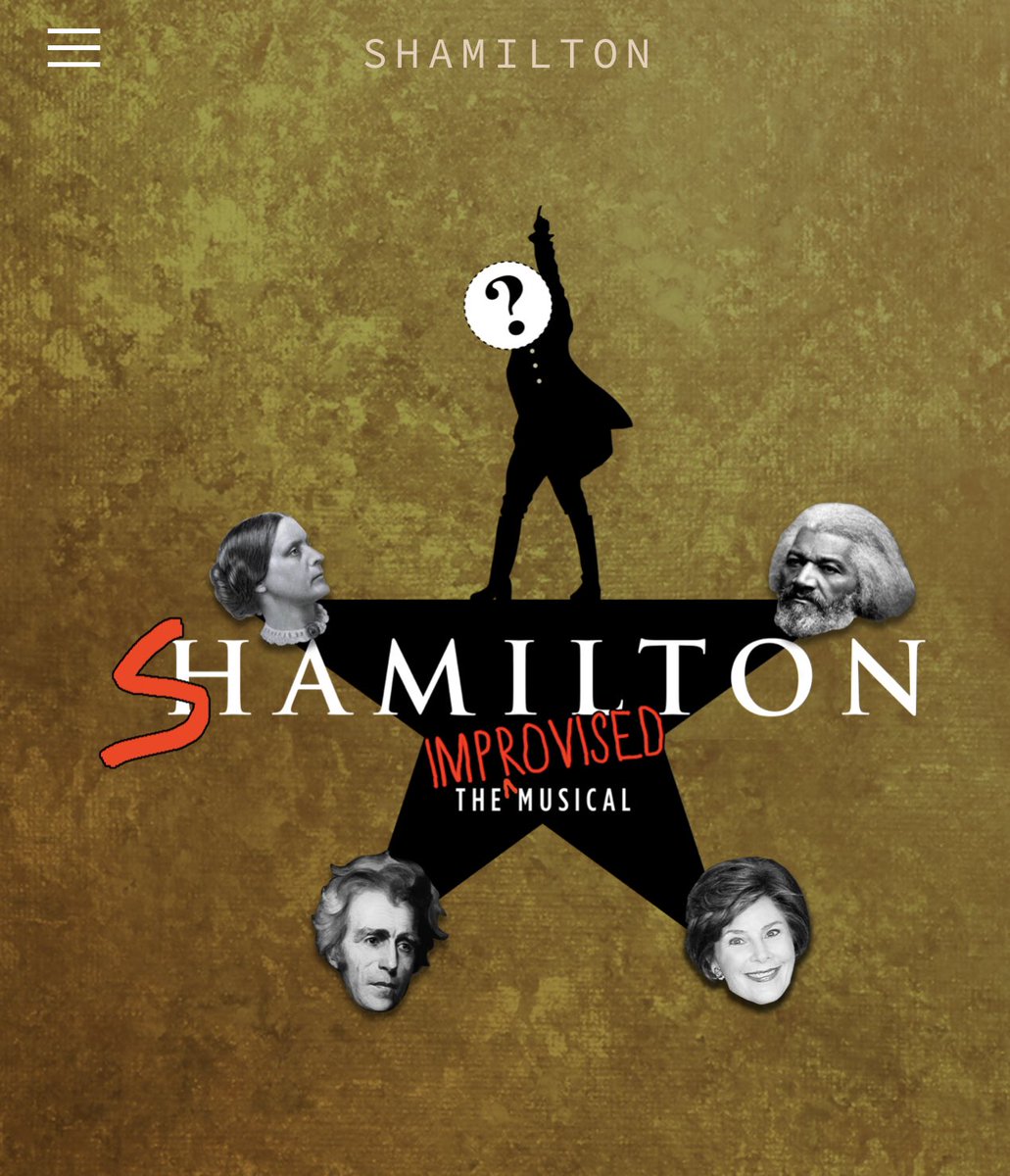 After playing Alexander Hamilton in the West End for over 2 years of course I couldn’t resist going to see a hip hop parody musical by <a href="/Babywantscandy/">Baby Wants Candy</a> 

Proper looking forward to seeing this at 17:30! today 😅

#Shamilton
#EdFringe

<a href="/AssemblyFest/">Assembly Festival</a> 
#AssemblyFest