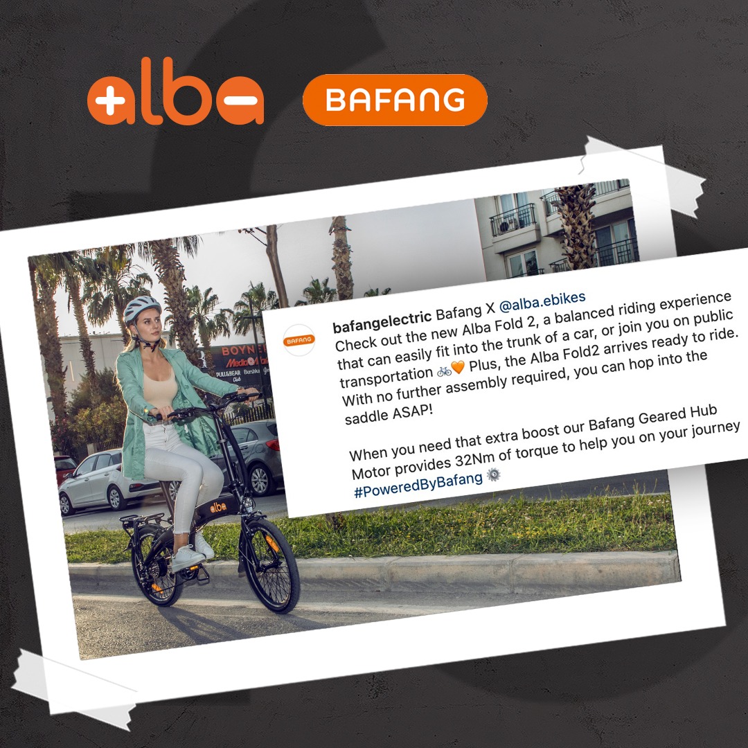 alba_ebikes's tweet photo. We would like to thank @BAFANGElectric, the world's number one electric motor manufacturer, for giving wide publicity to ALBA e-bikes along with the world's top e-bike producers / brands.
#alba #bafang #fold2 #foldx #explorer #spro #meetfuture #meetalba #ebike https://t.co/nU5QCgAKxk