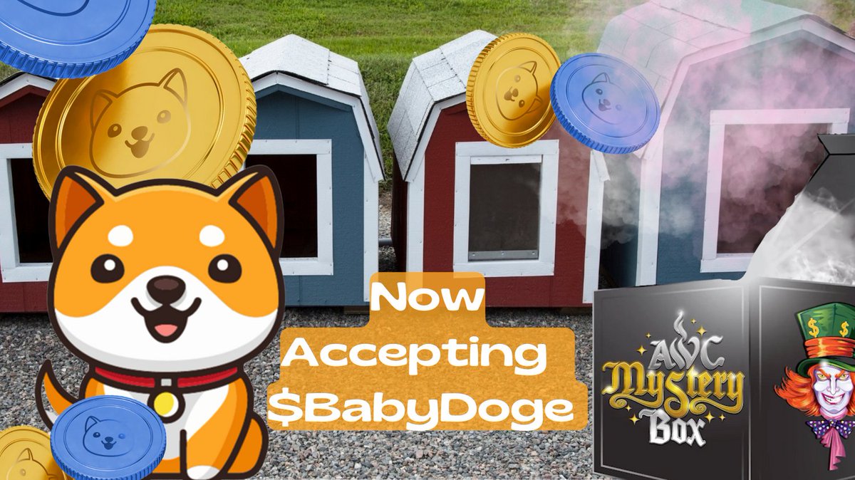 Active World Club (@awc_theclub) on Twitter photo MadHatterMysteryBox.com is now accepting $BabyDoge! 
<a href="/BabyDogeCoin/">Baby Doge</a> <a href="/AWC_TheClub/">Active World Club</a> #BabyDoge #BSC #BabyDogeCoin #Metaverse #GameFi #BNB #BabyDogeSwap #SpendYourCrypto MadHatterMysteryBox.com is now accepting $BabyDoge! 
<a href="/BabyDogeCoin/">Baby Doge</a> <a href="/AWC_TheClub/">Active World Club</a> #BabyDoge #BSC #BabyDogeCoin #Metaverse #GameFi #BNB #BabyDogeSwap #SpendYourCrypto