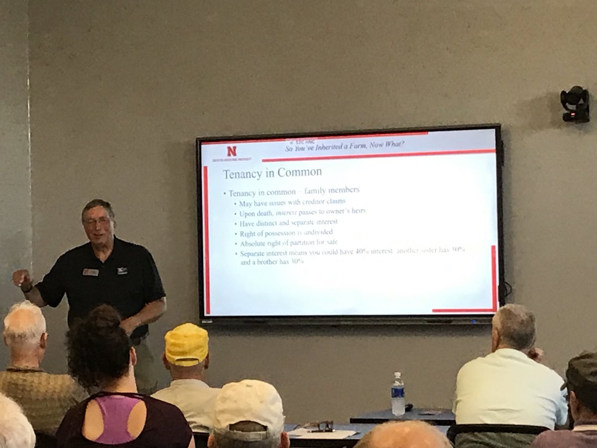 SAREMAN (@glesoing2) on Twitter photo Extension Educator Allan Vyhnalek discusses inheriting a farm at the Land Management Workshop in Nemaha County <a href="/UNL_IANR/">Institute of Agriculture and Natural Resources</a> Extension Educator Allan Vyhnalek discusses inheriting a farm at the Land Management Workshop in Nemaha County <a href="/UNL_IANR/">Institute of Agriculture and Natural Resources</a>