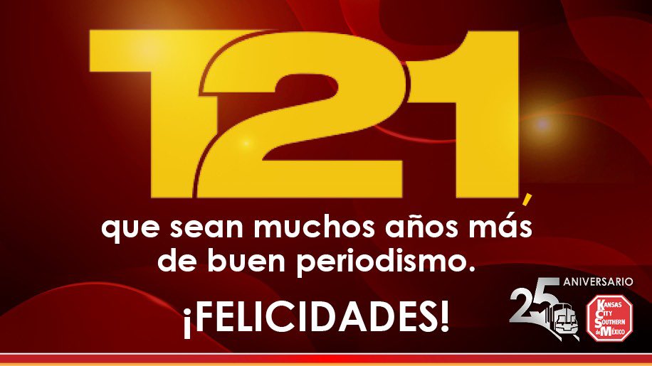 El sector transporte cuenta con medios serios para informar los hechos relevantes, como es el caso de @GrupoT21, que este mes celebra su #23AniversarioT21. Sigan por mucho tiempo así y envío un gran abrazo a todo el equipo. @CruzOsiel, @DidierRT, @BetoZanela y @evandeltoro