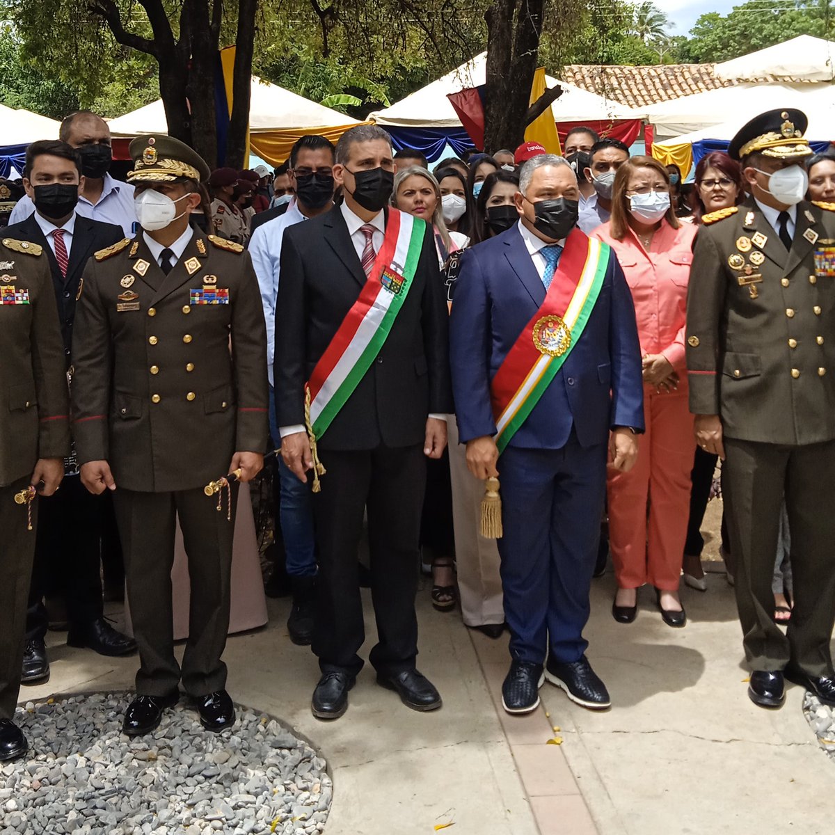 En Arenales se están llevando a cabo los actos protocolares por el Bicentenario del Fallecimiento del General de División Pedro León Torres. #CaroraTVNoticias