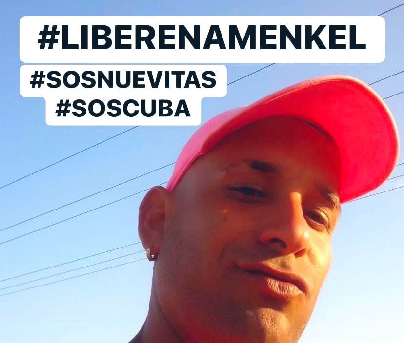 RosaMariaPaya's tweet photo. Él es Menkel Menéndez Varga, 35años, manifestante pacífico de Nuevitas
Más de 20Militares con perros asaltaron su casa pese a q solo estaban su abuela, esposa y su bebé de 1 mes
Ayer fue detenido y desaparecido
#SOSCUBA
@CUBADECIDE #CambioDeSistemaCentro
🖋https://t.co/HWvlhzbTsB https://t.co/mvgcL00iTM