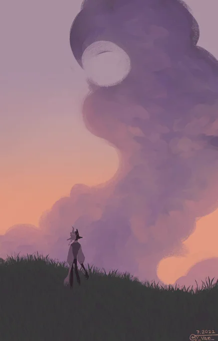 what's the first thing you think when you look at my art? like what do you relate to it  