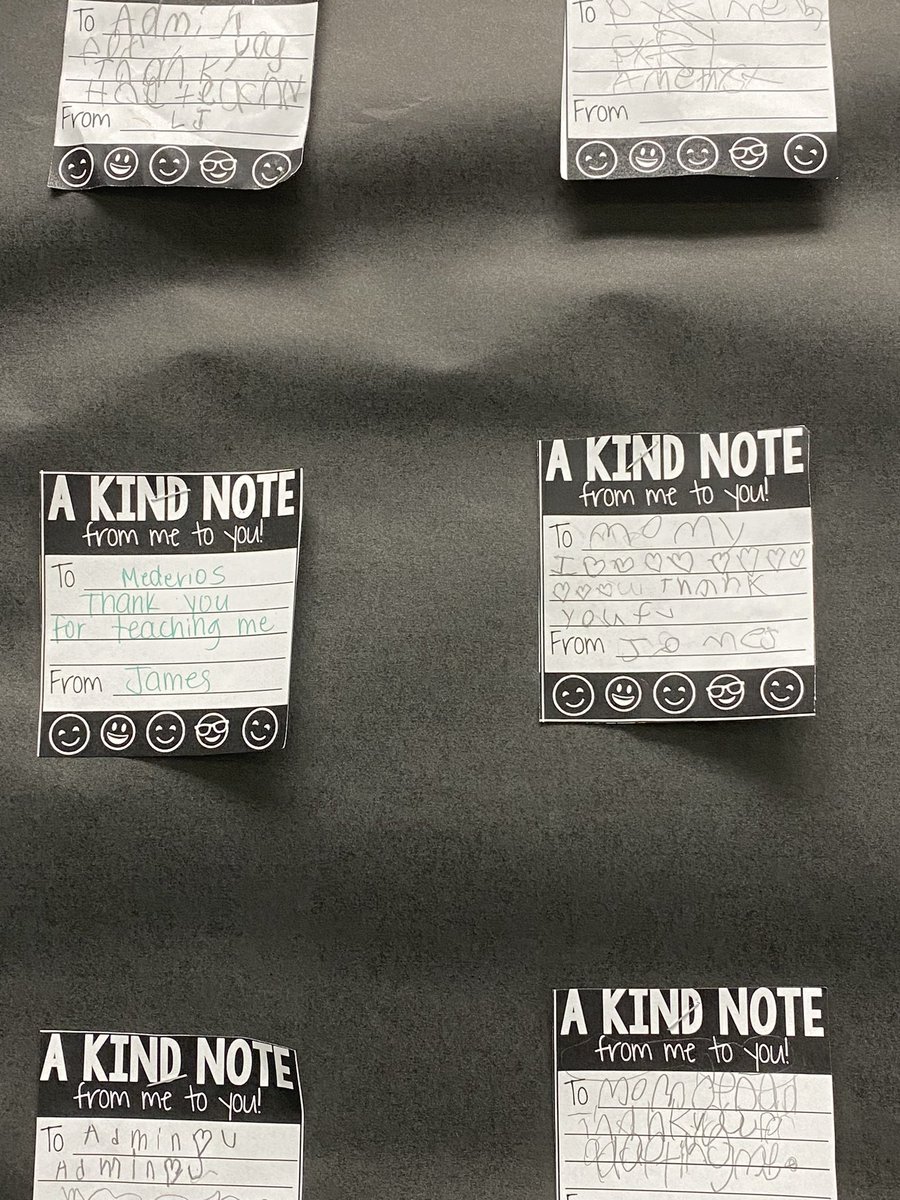 Writing Kind Notes to friends and faculty <a href="/TimbercrestElem/">Timbercrest Elementary School</a>   So sweet! 🐯 @Phoenix_Varela