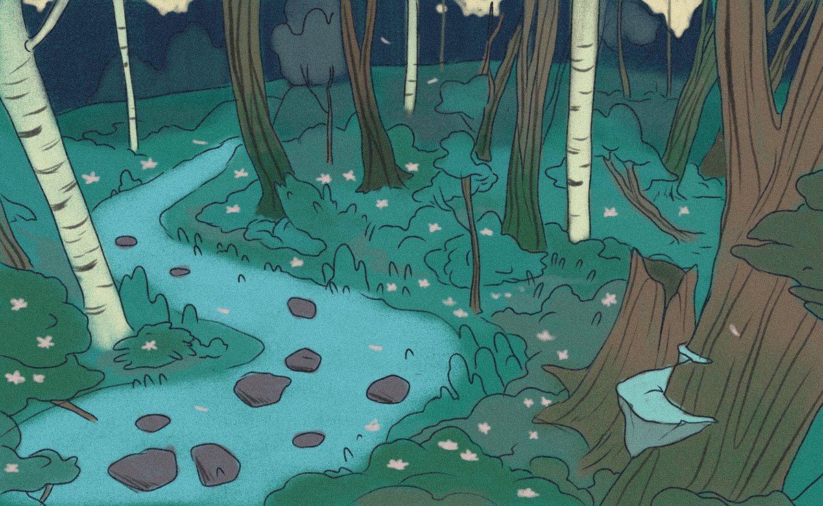 Johnnyarko4's tweet photo. Lanterns against the night and the darkness fades bringing me relief cadenced with the breaths of the forest.

Blankets of flowers twirl under the pungent dirt as triumphant petals blooming reminiscence into my mind; I know the path forward.

#nft #nftart https://t.co/kWsLuU65HH