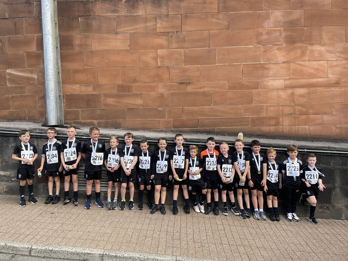 Well done boys you absolutely smashed the #Paisley3kfunrun 👏🏼🏃🏼‍♂️<a href="/onerensport/">OneRen Sport</a>