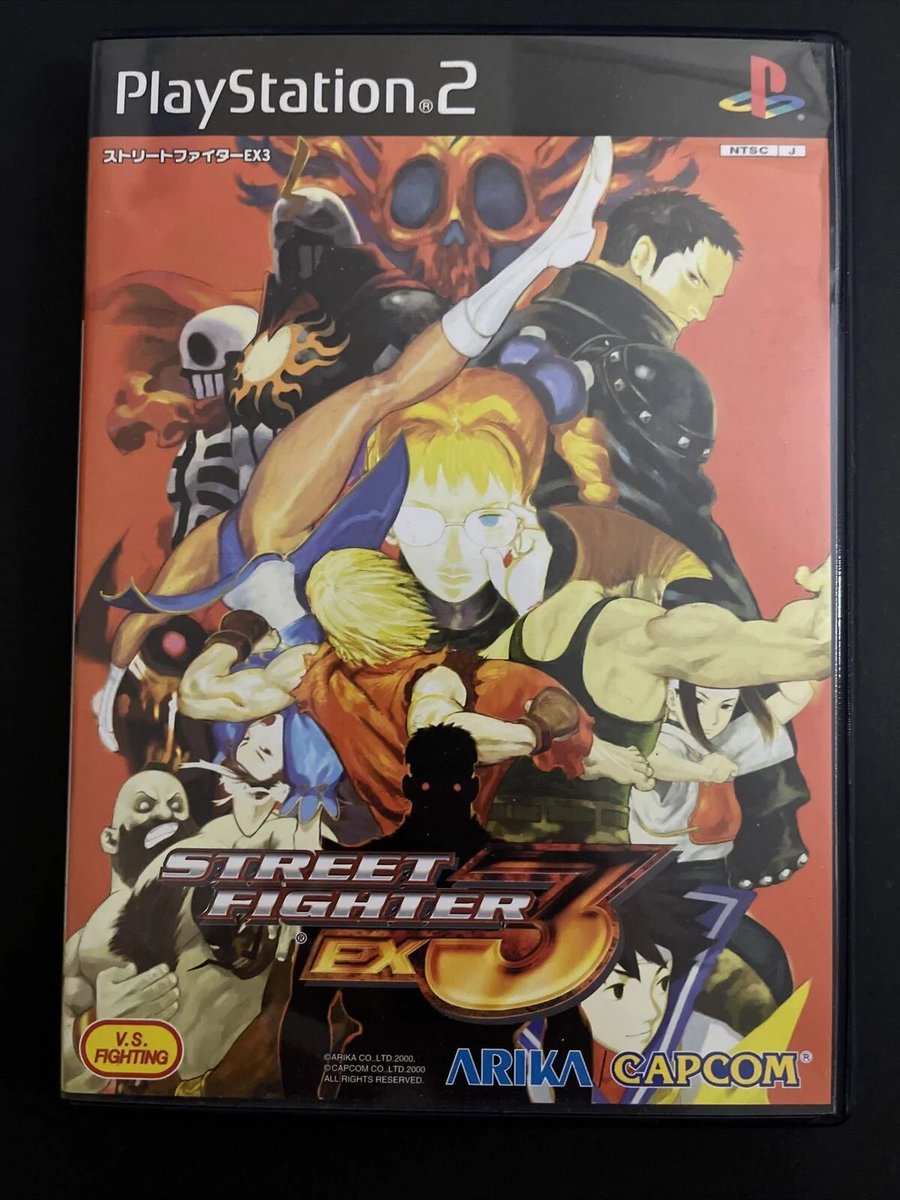 Fighting_Arcade's tweet photo. Friendly reminder that #StreetFighterEX3 NTSC-J is working online on the PCSX2 netplay build! Rollback sadly will not be happening for PCSX2 for the foreseeable future but this is still fun for casuals! Thanks everyone! Feel free to come by the discord to catch the update soon :) https://t.co/E1kO0OKtdm