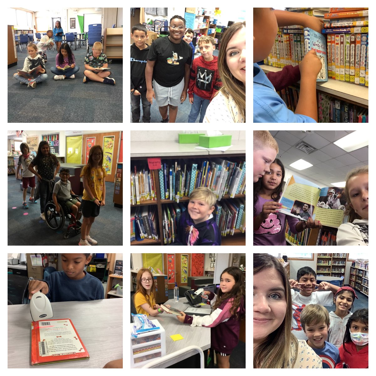 PLewandowskiLMS's tweet photo. It was so wonderful to see our @NavarroLISD library filled with students again today! We used @GoosechaseEDU to showcase our knowledge of library procedures and routines. These were some of my favorite submissions today 😊📚 #navproud #lovemylisd #LockhartReading https://t.co/qDZGxTYxya