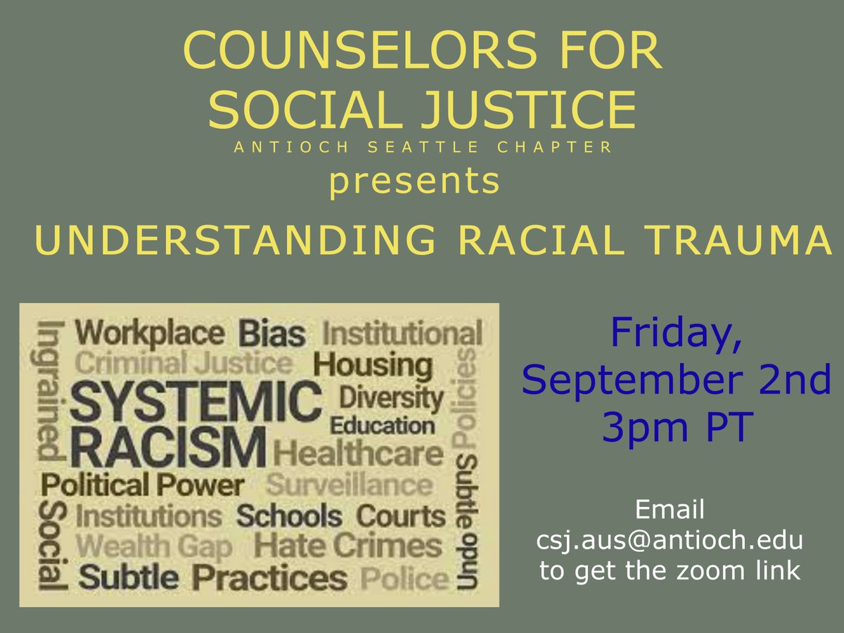 Counselors for Social Justice tweet media