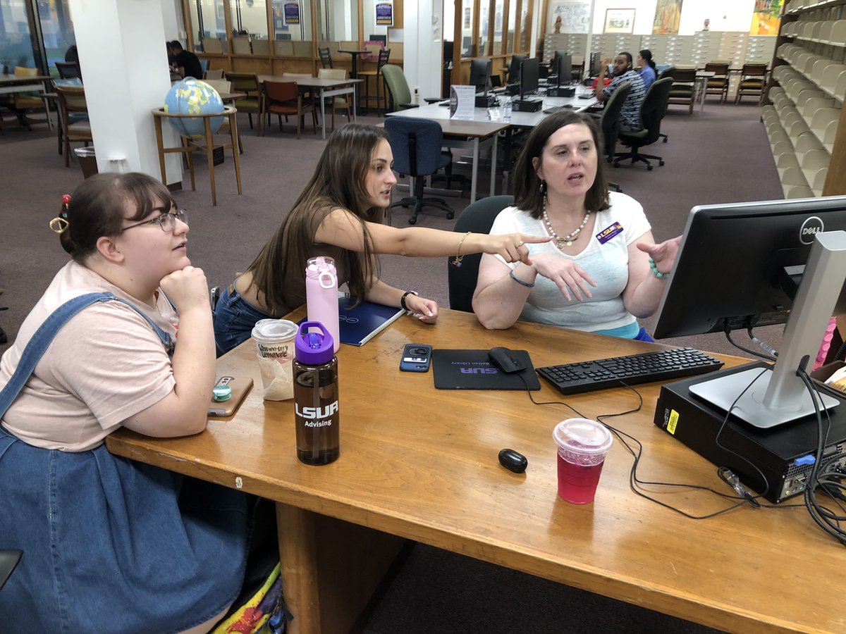 LSUALibrary tweet picture