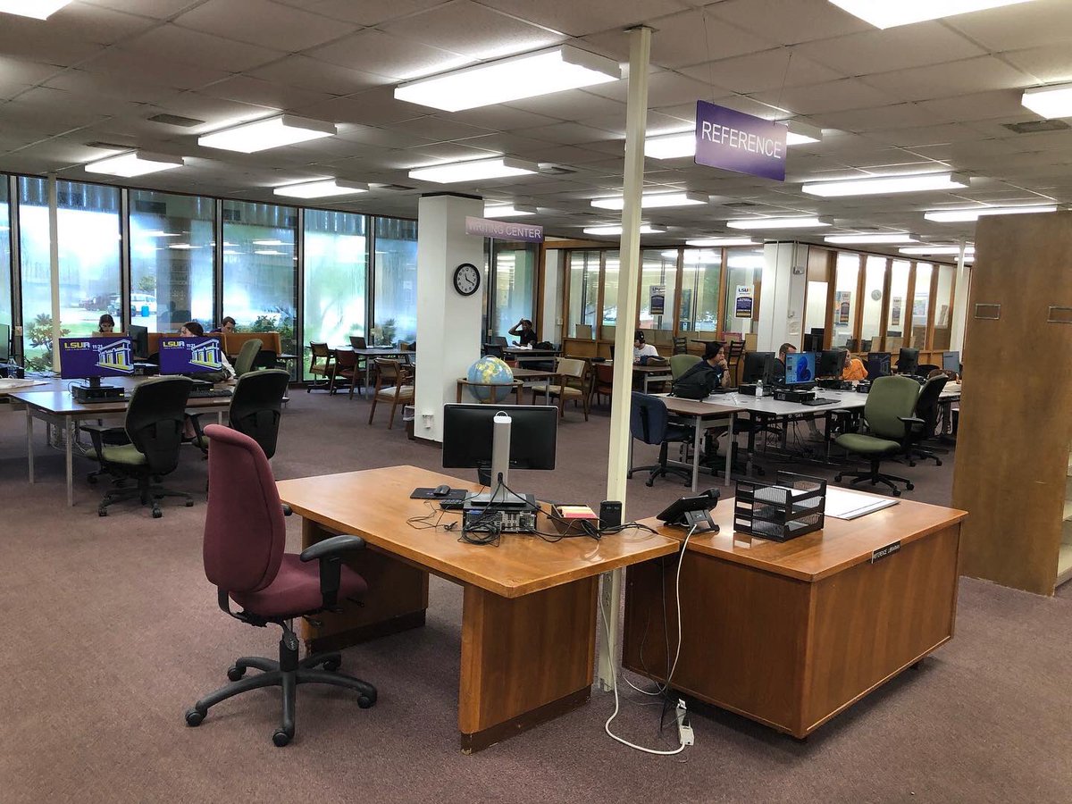 LSUALibrary tweet picture