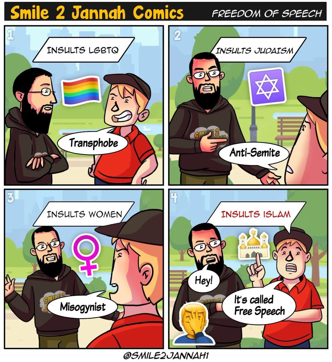 🧐🤨 #freespeech #muslim #islam, image size:1103x1200