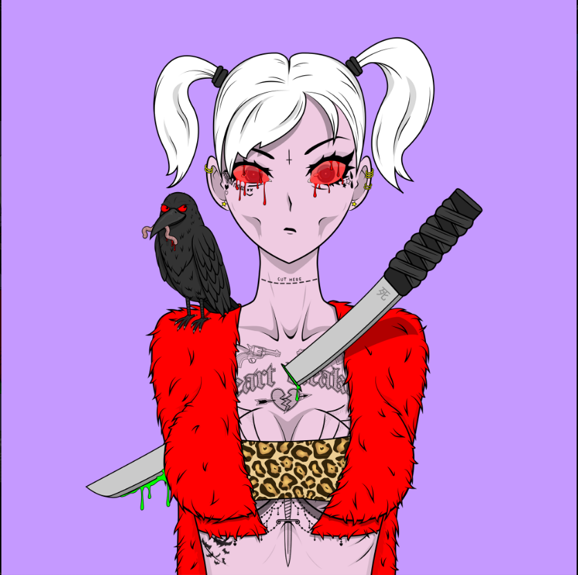 <a href="/DEATHGIRL_NFT/">DEATH GIRL - デスガール</a> black crow warrior wins #DeathGirlFNT #4228
@ltrader93 
@Keith “NFT kid” Berry
@Adioking.eth