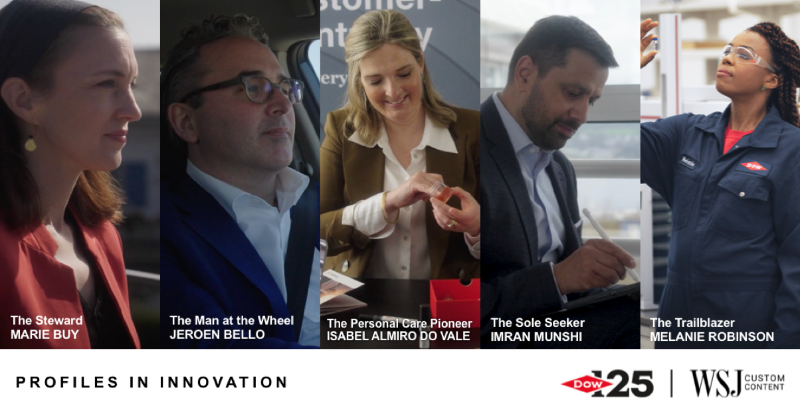 DowNewsroom's tweet photo. These leaders #ImagineBetter to transform lives, the way Team Dow has done for 125 years—and counting. #Dow125