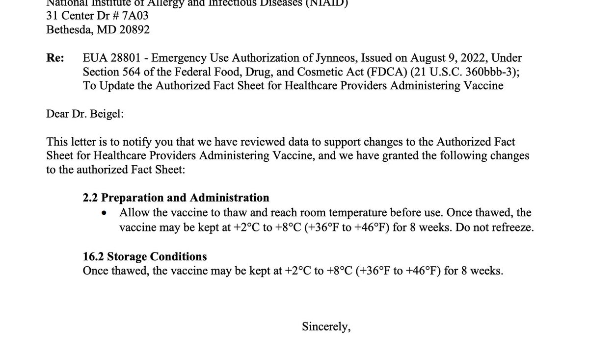 Alexander Tin on Twitter "Last week, US_FDA extended the shelf life