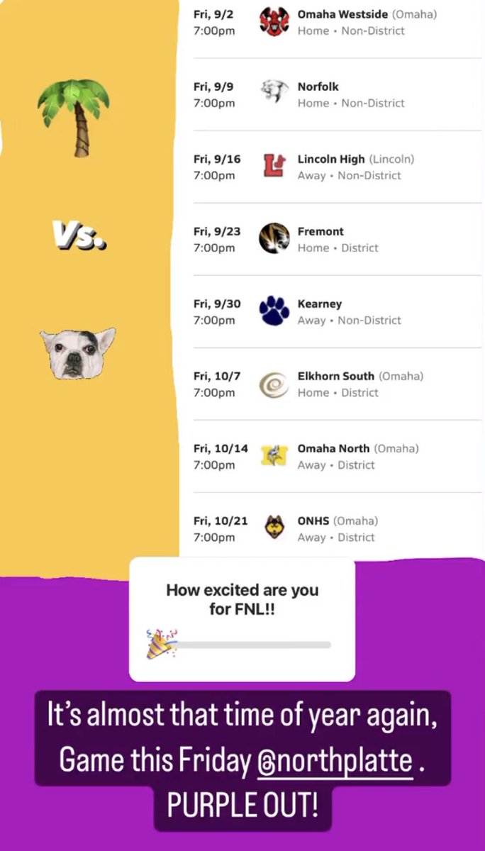 🌴vs.🐶 this Friday <a href="/northplatte/">Northplatte Records</a>