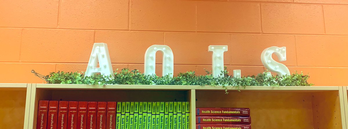 Added a fun little touch to my classroom today! #AOLS #AcademyofLifeSciences #NAF #AcademyofHealthSciences <a href="/NAFCareerAcads/">NAF</a>