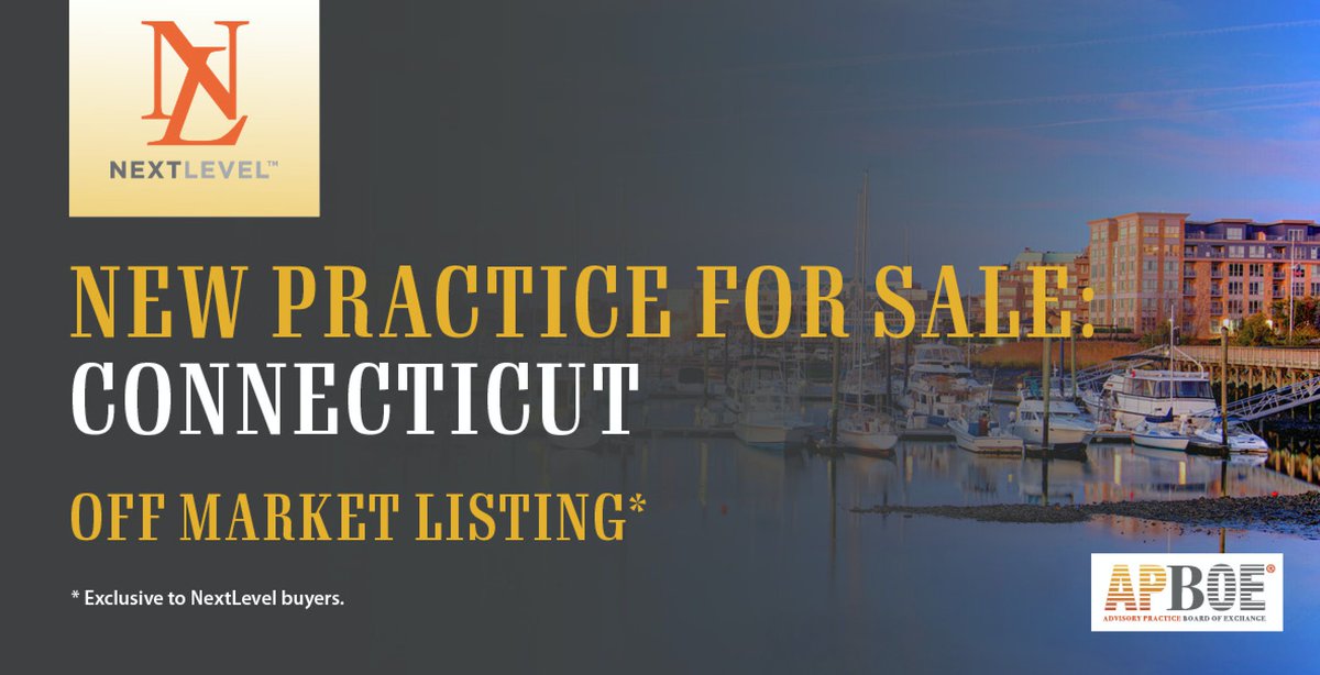 BrunerEKatie's tweet photo. New off market listing for sale on @APBOExchange! To gain access to this practice get signed up with us and become a NextLevel designation holder today: https://t.co/jNQX2Ka6pR
#offmarketlisting #APBOE #wealthmanagementservices #investmentbanking #advisors https://t.co/1xHhMKL9N2