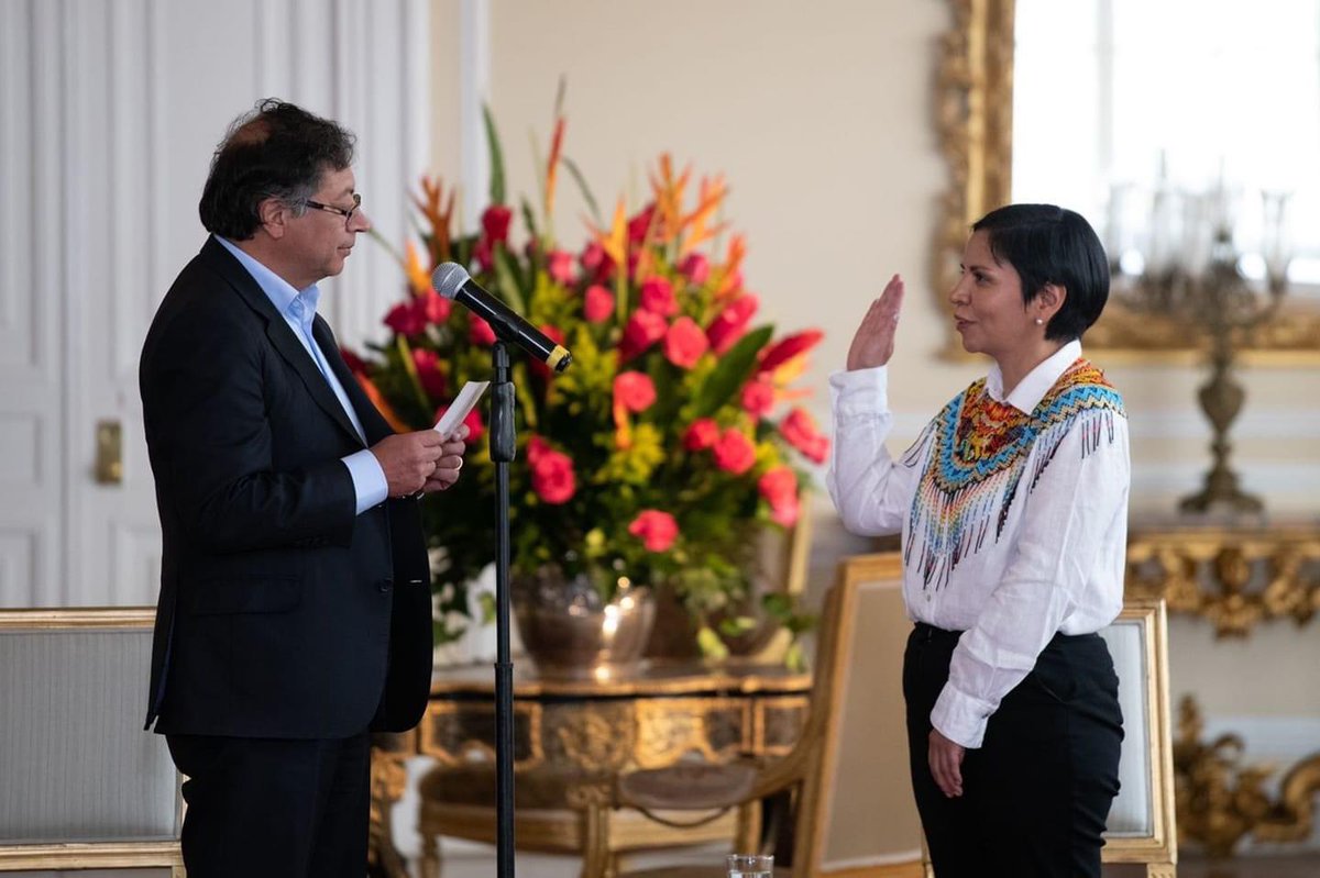ArrietaJuvenal's tweet photo. Nos da mucha alegría q una mujer indígena como @mptobon asuma la Unidad d Víctimas. Entidad estratégica en la consecución d la Paz. Buena decisión del presidente @petrogustavo. Se q es una buena designación que el liderazgo indígena no va defraudar. Las víctimas tienen doliente! https://t.co/gNbJBz0FXU