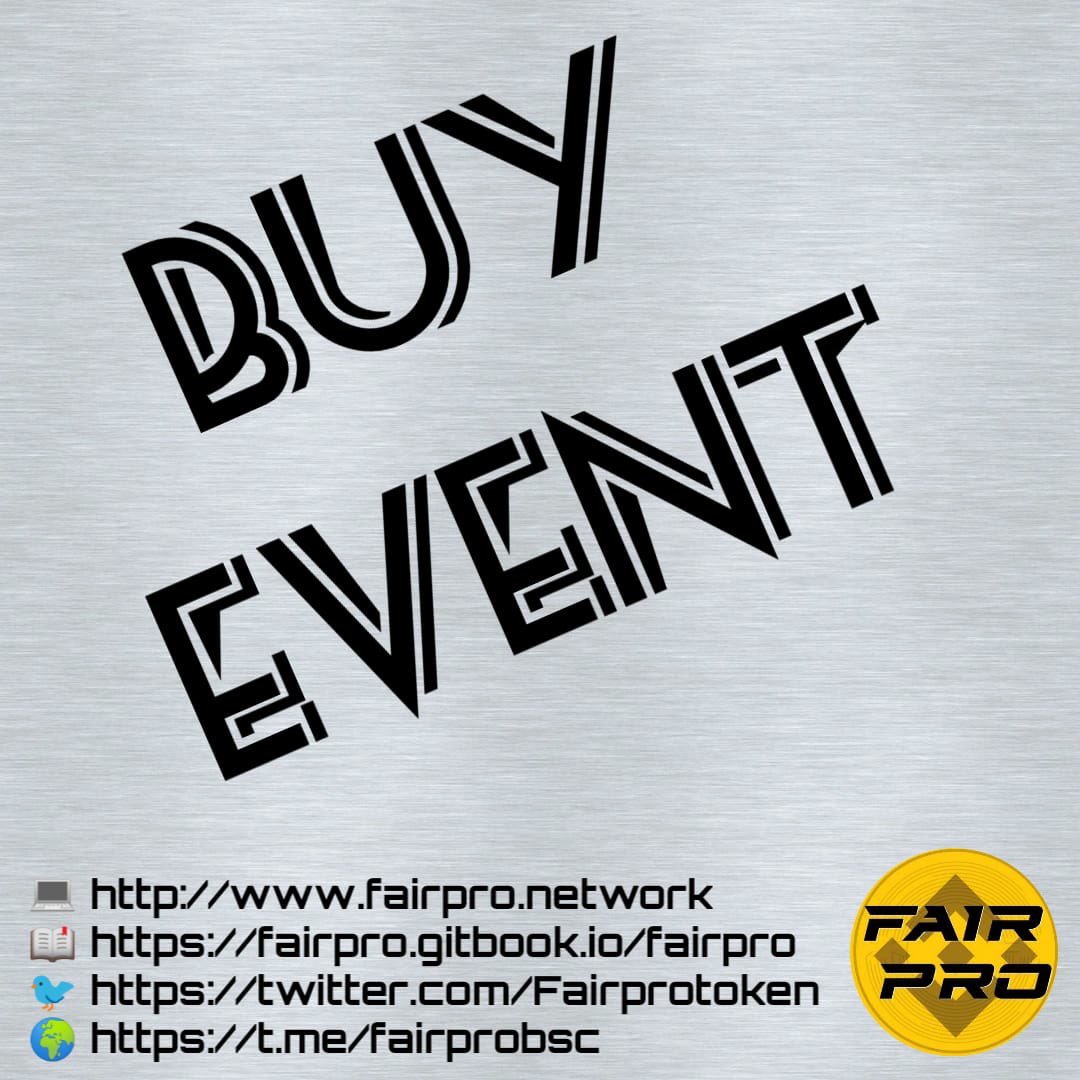 Fairprotoken's tweet photo. FairPro events continue.

Starting August 22, 2022 - 20:59 UTC, the event will reward the best buyer with 1BNB worth of FAIRPRO tokens

Buy with a new Wallet.

The wallet will not include FairPro sales within 24 https://t.co/r6cVsN0BHH https://t.co/DQDsrV6HuA