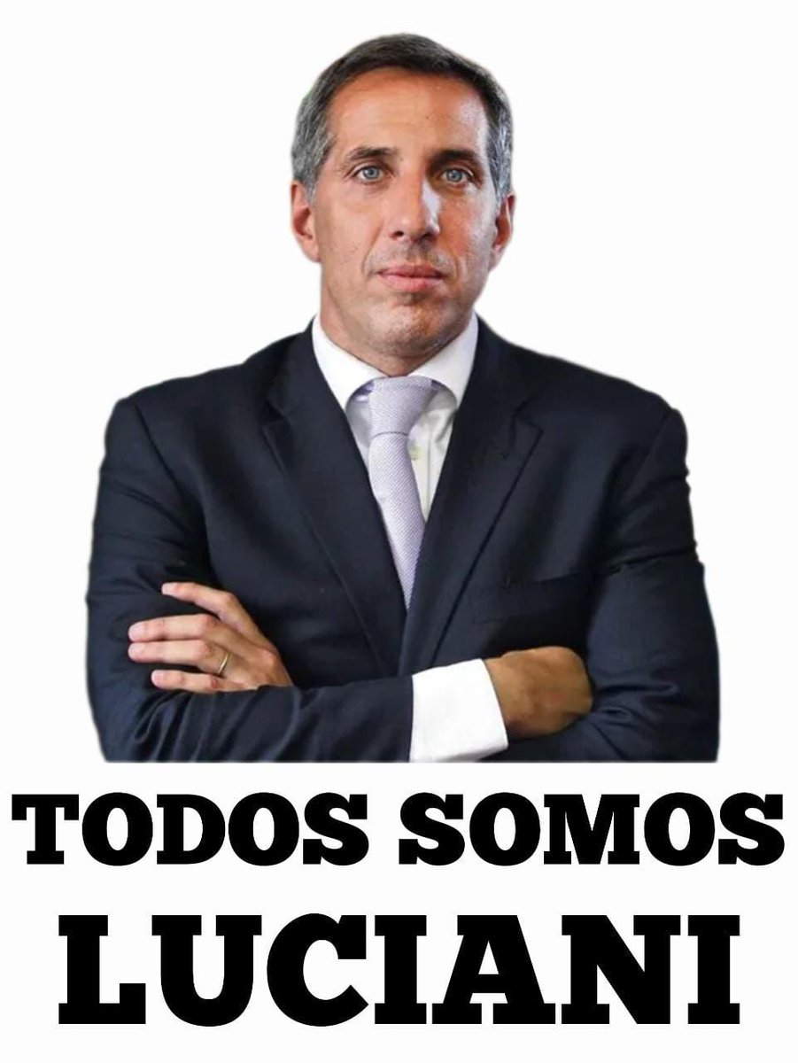 #TodosConLuciani 
#cristinaLadronaDeLaNacion