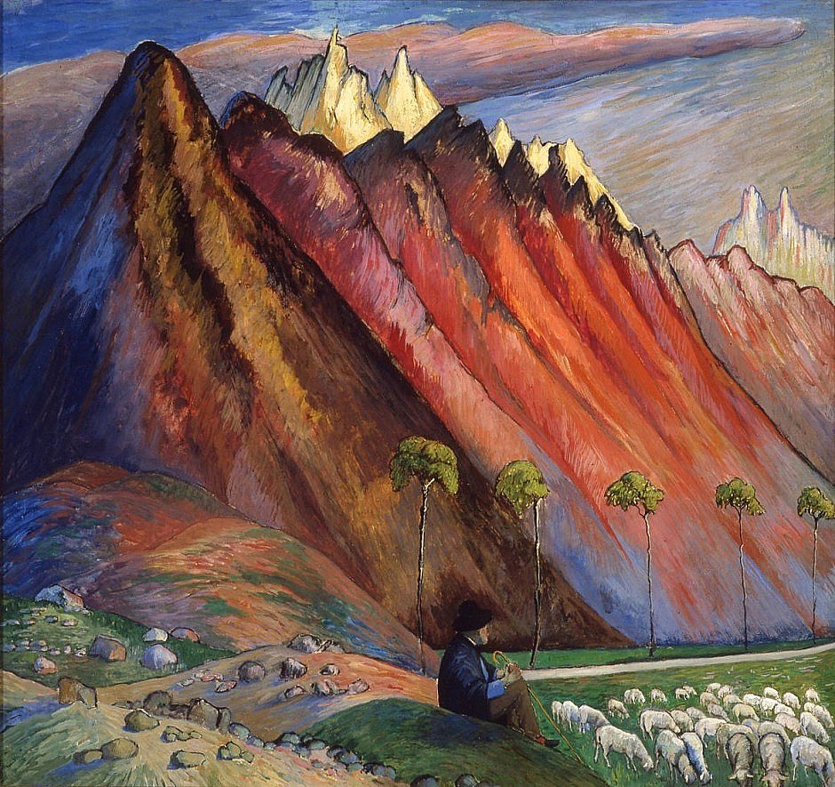 TeresaVeiga4's tweet photo. Marianne von Werefkin ‘Lebensaben’, 1920
‘Al llegar al corazón el tiempo no puede ya medirse.’ Julio Cortázar https://t.co/BxcgyJYWv5