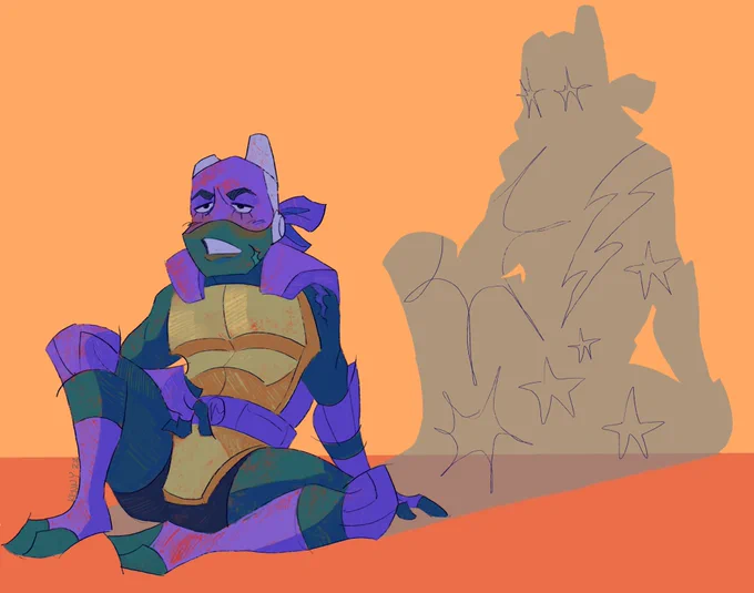 *sigh* new obsession just dropped  #rottmnt #rottmntdonnie #rottmntfanart 