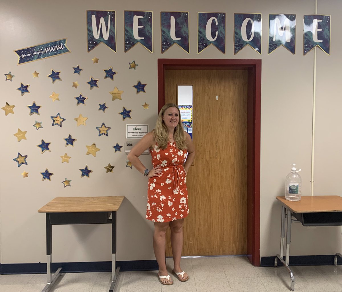 MsCurranGr3AAP's tweet photo. First day- year 20 as an educator! How am I old enough!? 🤣 #almost41 https://t.co/kV7S26ddGE