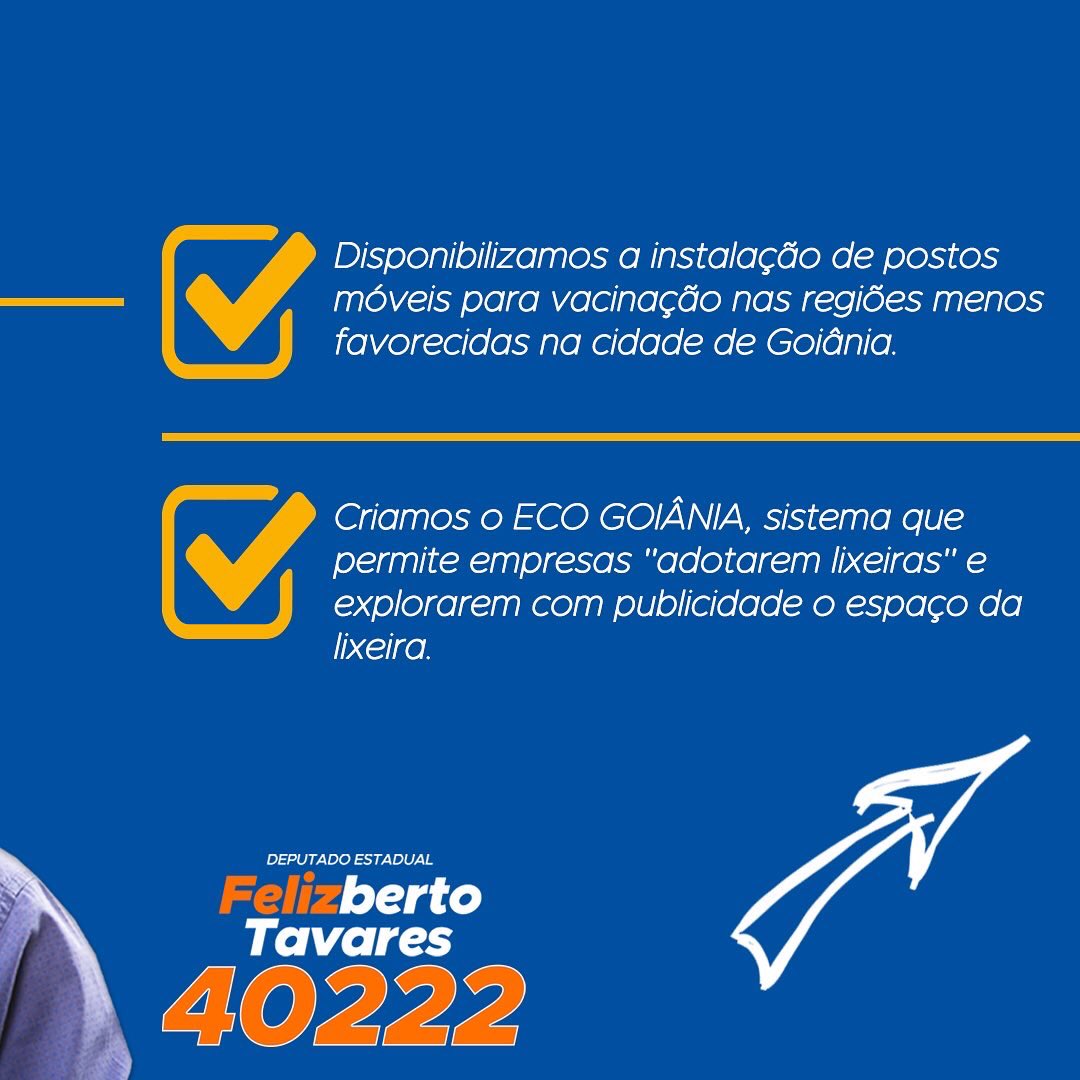 FelizbertoRT's tweet photo. Tenho uma lista extensa de serviços prestados que ao longo dessa caminhada iremos compartilhar com vocês. 

Agora, sou candidato a Deputado Estadual com o número 4️⃣0️⃣2️⃣2️⃣2️⃣.

Eleições 2022 Felizberto Tavares Deputado Estadual CNPJ: 47.441.212/0001-78 https://t.co/ZShDNelQt3