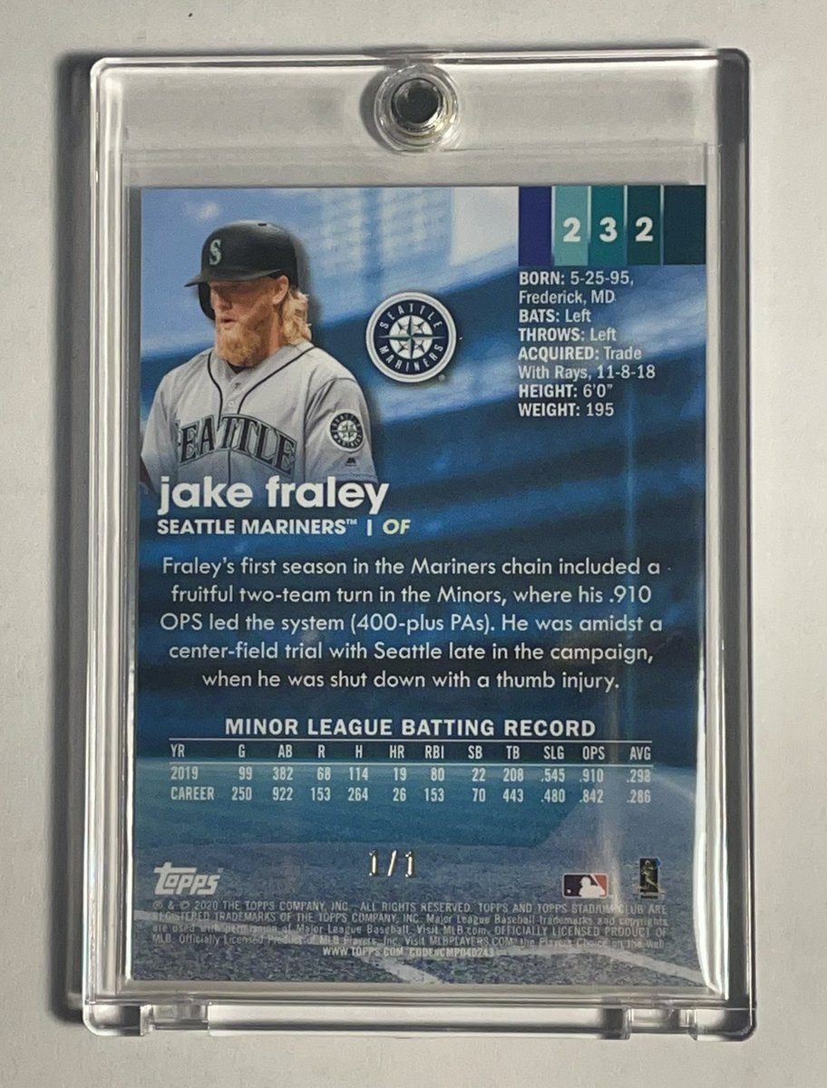 Jake Fraley Superfractor Mailday! Thanks to <a href="/Tombote123/">bote funkhouser</a> for the deal!