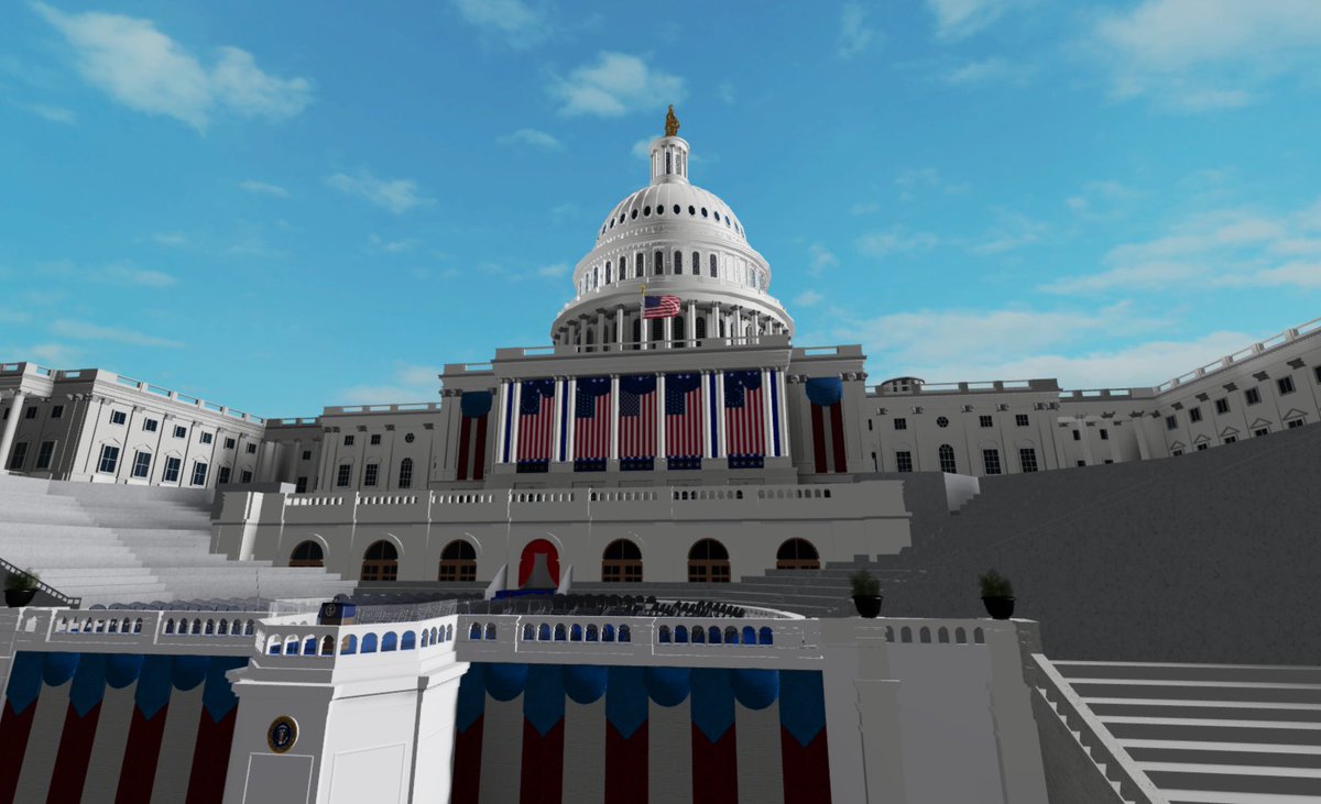 We are two hours out from tonight's Presidential Inauguration welcoming in the USAR's 10th President! #USAR #Roblox