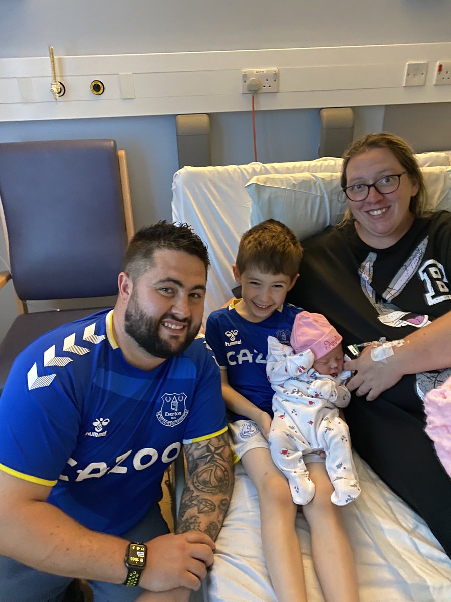 SpecialGreg91's tweet photo. Another blue is born today @Everton #efc #amelia https://t.co/2rh7RvsTAG