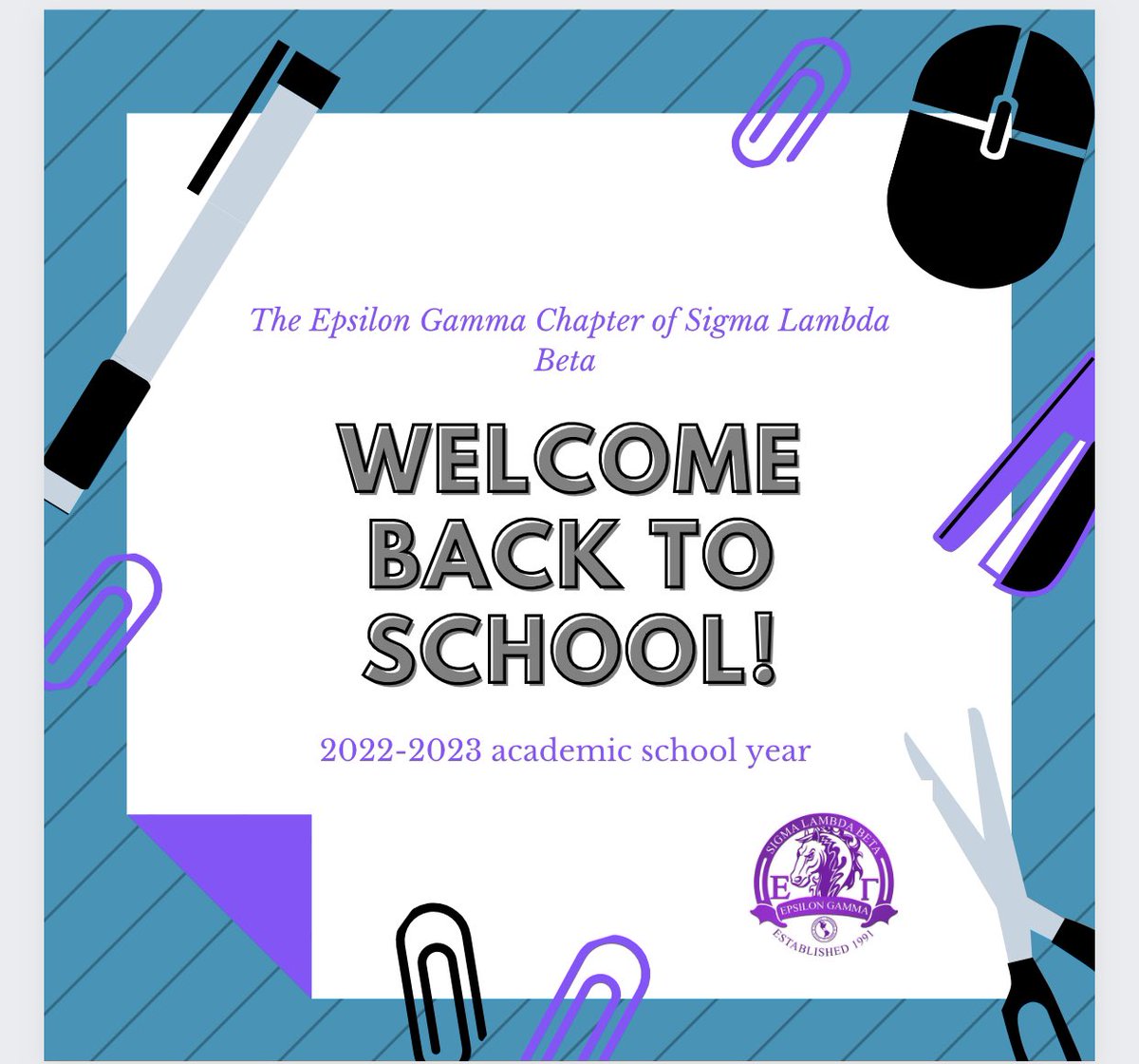 pvbetas's tweet photo. The brothers of the “Elite” Epsilon Gamma chapter of Sigma Lambda Beta would like to wish all of you a very prouductive First Day of School.
#whyslb #1986 #1991 #ΕΓMade https://t.co/YrdzCIOOz7
