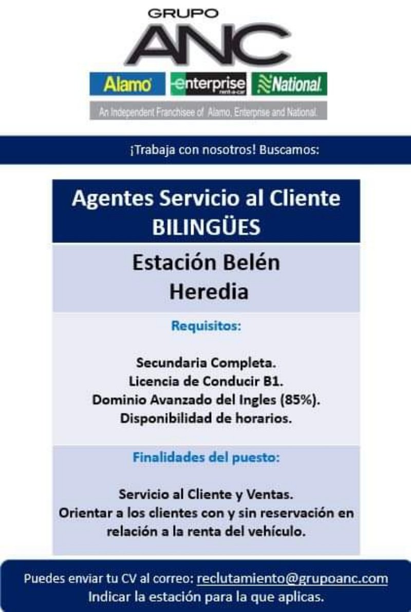 BreteBuscando's tweet photo. 50 Ofertas de Empleo. 
👩‍🏫👨‍🍳👩‍🔧👩‍🔬👨‍💼👩‍✈️👮‍♂️👷‍♂️

#compartiresgratis #EmpleoCR #TrabajoCR #buscandobrete

Todas las ofertas de esta publicación aqui 👉

https://t.co/YH7z1fm15Z https://t.co/QkfY9pRlnu