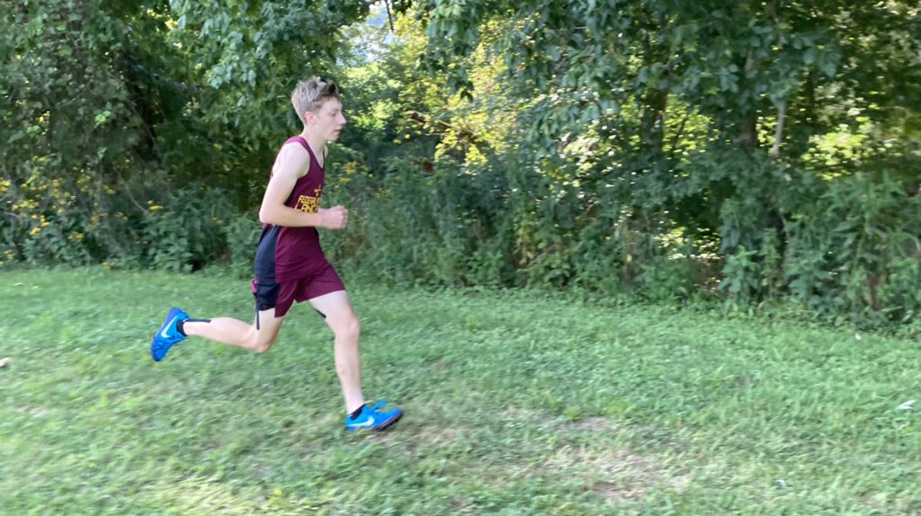 FH_Highschool's tweet image. It was a small squad tonight, but Lancer XC ran well in the heat at Waterford’s tune-up event.