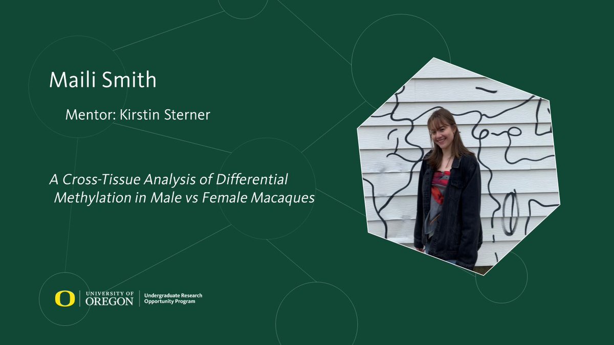 UO Undergraduate Research tweet media