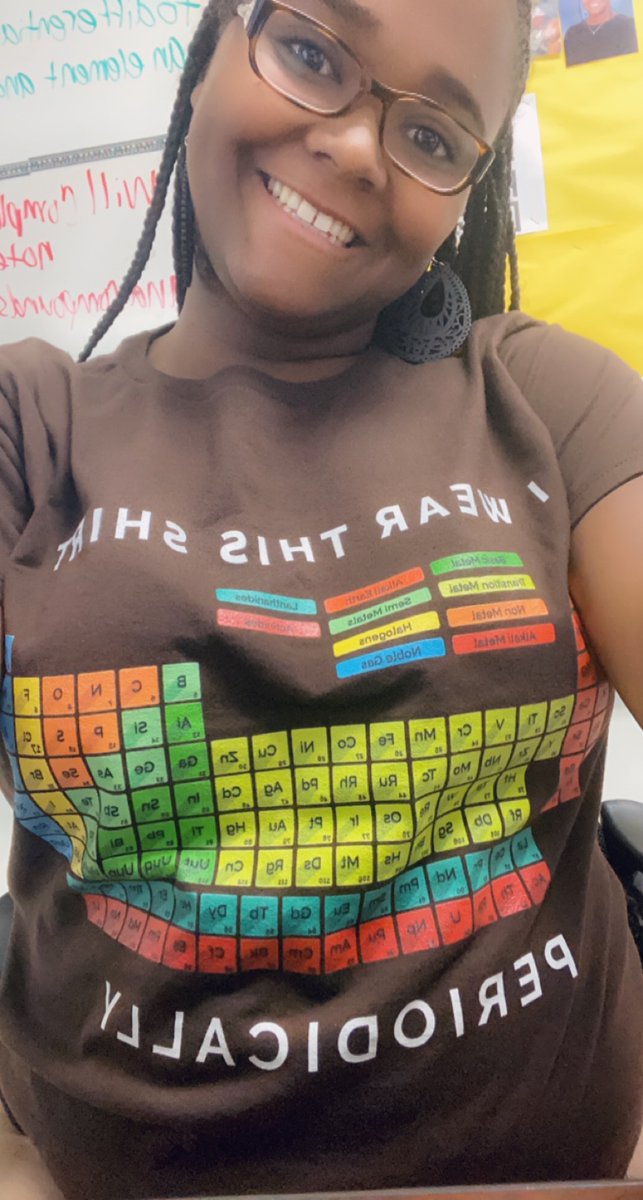 Gotta have a T-shirt that represents the start of a new unit! <a href="/gpisdSTEM/">gpisdSTEM</a> #periodictable