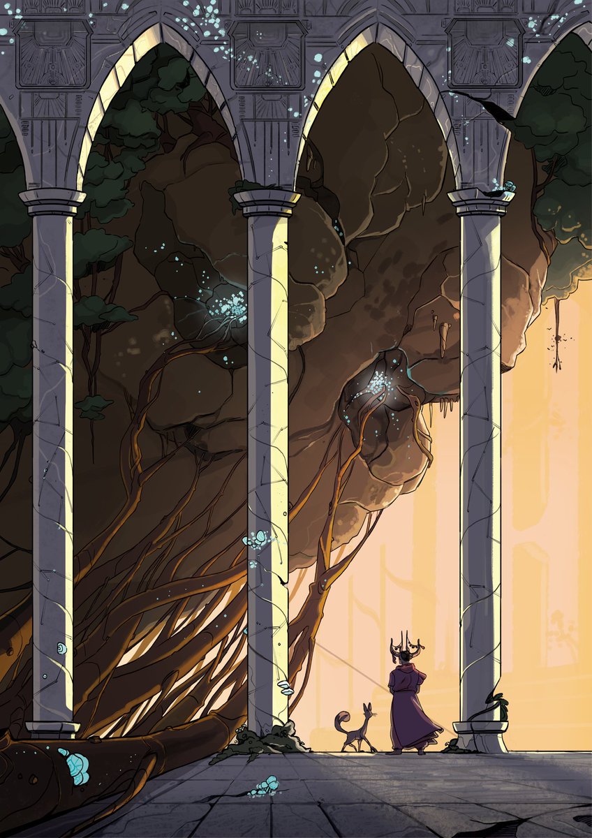 FurtiveShambles's tweet photo. Ryne brings slow-burn fantasy roleplaying, set in a fraying world barely held together by broken titans. 🌿

🗻Climb a colossus to trade at the market carried on its back
🍂 Negotiate with fickle spirits demanding your harvest
👣 Find community in the footsteps of the titans https://t.co/Ib0BDMgZg5