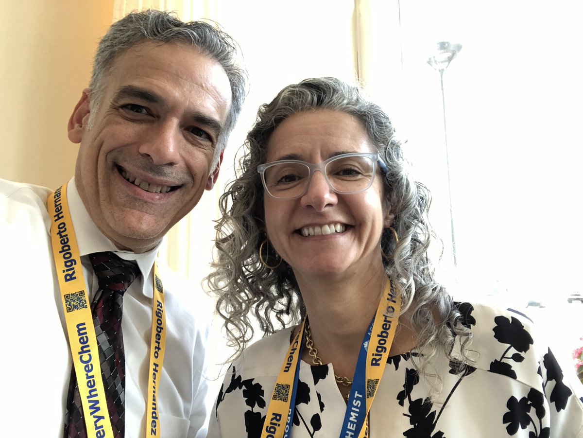 With <a href="/AdBD_group/">Ana de Bettencourt-Dias</a>… happy to have her support for #POTACS!
#ACSFall2022